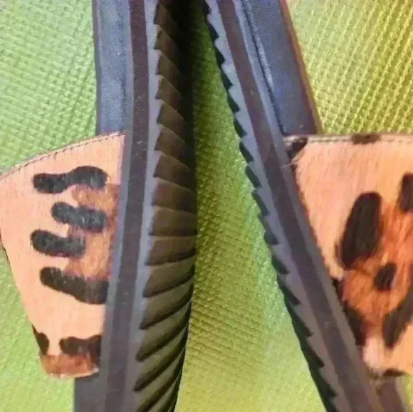 Max & Drew leopard print slides, NWOT size 8 - Picture 4 of 9